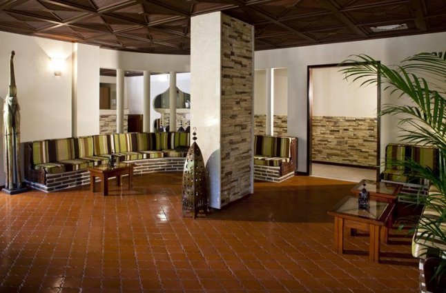 Lounge van hotel Casablanca Inn in Algarve
